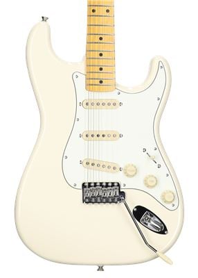 Fender JV Modified '60s Stratocaster Maple Fingerboard Olympic White wBag